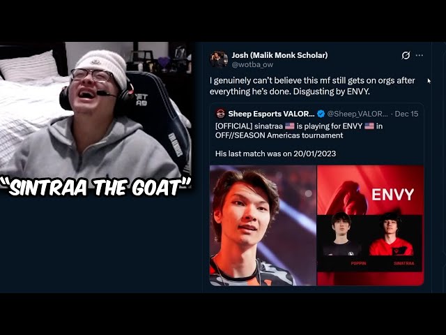 Shanks Reacts To Sinatraa Returns to Pro Valorant (DRAMA!)
