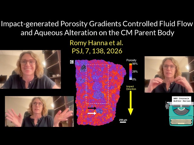AAS Journal Author Series: Romy Hanna on 2026PSJ.....7..138H