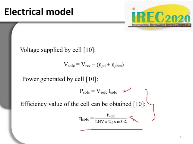 Development of a Mathematical Model for Performance Analysis of Solid Fuel Cells with Variable Loads