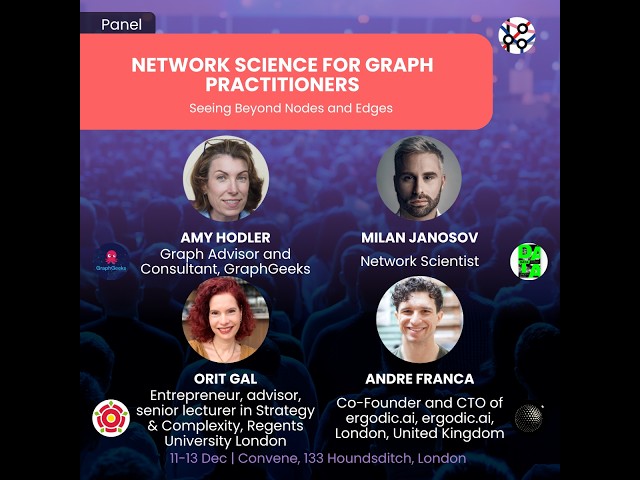 Network Science for Graph Practitioners Seeing Beyond Nodes and Edges   Panel