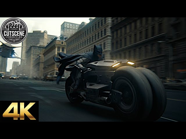 [4K UHD IMAX] Batman’s High-Speed Chase CUTSCENE | The Flash (2023)