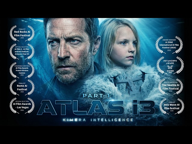 ATLAS i3 - AI Generated Sci-Fi film (Part 1) 4K