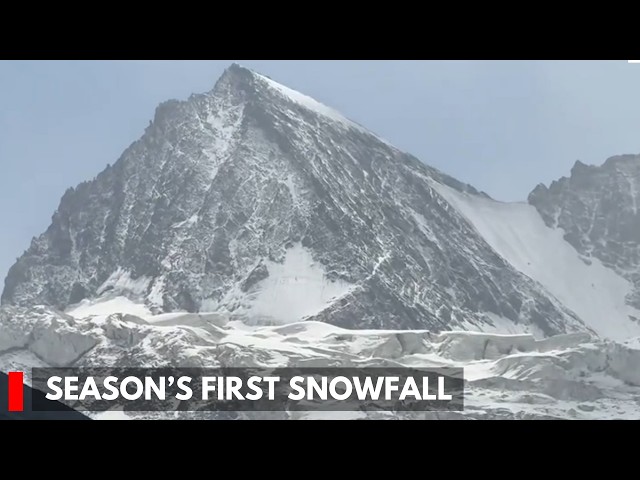 Season’s First Snowfall Recorded in Higher Reaches of Gumri, Zojila
