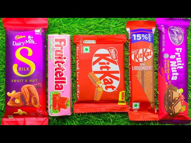 Satisfying Video Asmr Unboxing GIANT Sweets Chocolate and Rainbow Lollipops with Candy Cutting Asmr