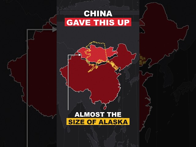 China Gave Up a Land Almost the Size of Alaska