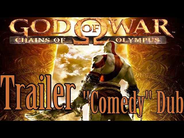 "Comedy" Dub Trailer: God of War: Chains of Olympus