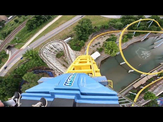 Skyrush POV Hersheypark - INTENSE Hypercoaster