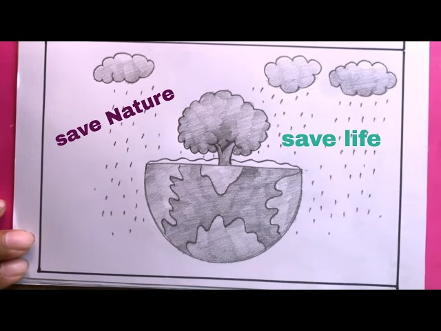 How To Draw world Nature Conservation Day/world Nature Conservation Day Drawing