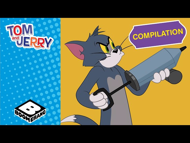 Tom & Jerry: Turbo Trouble Mix! 🚀🤣  | Tom & Jerry Show | Boomerang UK