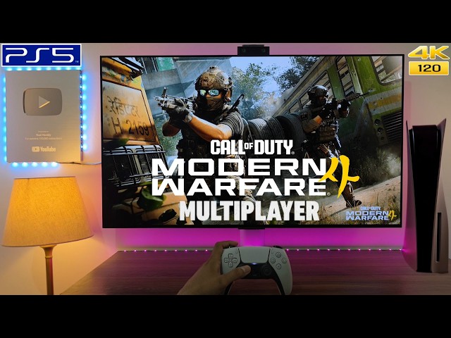 COD Modern Warfare 4 (PS5) 4K HDR 120FPS Gameplay