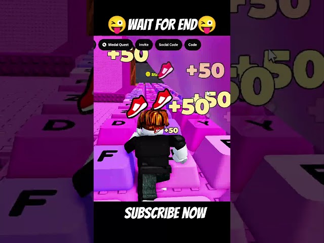 +1 Speed Keyboard Escape | Candy & Chocolate #flip  #roblox #robloxedit #hacker #robloxshorts