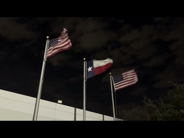 Cold front with 30-40 mph wind gusts in North Texas on the night of December 28th, 2025!