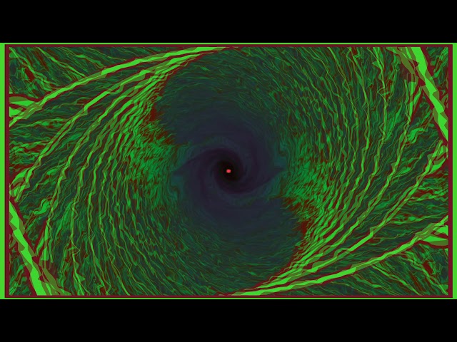 Four Hours of Winamp Visualisation Milkdrop 2.0, No Audio