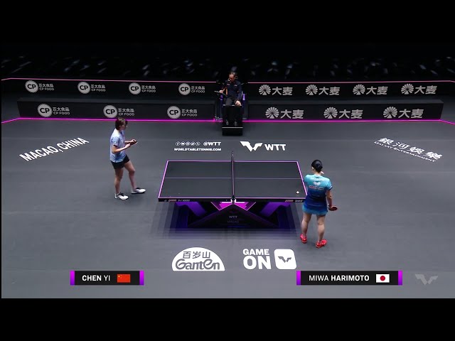 Miwa HARIMOTO vs CHEN Yi | Full Match | WTT Champions Macao 2026 | Women’s Singles Final