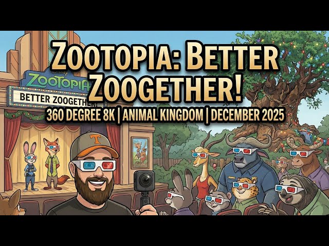 Zootopia: Better Zoogether! in 360 Degree 8k at Animal Kingdom - December 2025