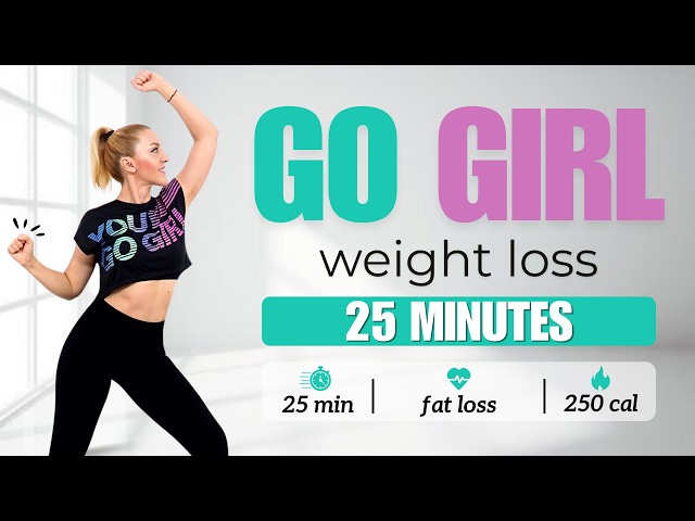 🔥25 MIN STANDING CARDIO WORKOUT🔥Do This to Lose Weight FAST!🔥No squats/No Lunges🔥#30dayschallenge