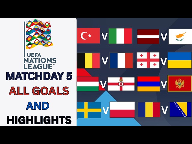 UEFA NATIONS LEAGUE MATCHDAY 5  | ALL GOALS & HIGHLIGHTS 2026/27