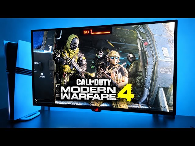 Modern Warfare 4 | PS5 PRO 120 Гц | Тест FPS, 4-я миссия кампании
