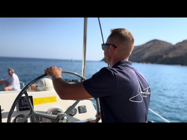 Luxe all day boat cruise Panormo - Sailing trips in Crete by DanEri Yachts
