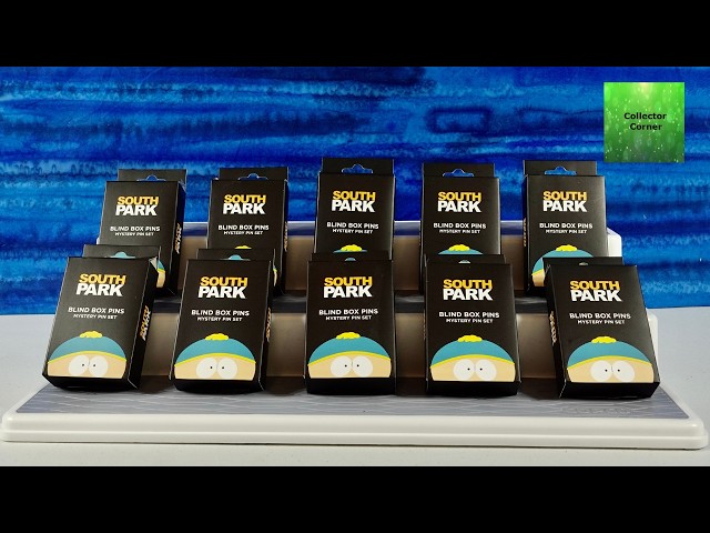 South Park Blind Box Mystery Pin Set Unboxing