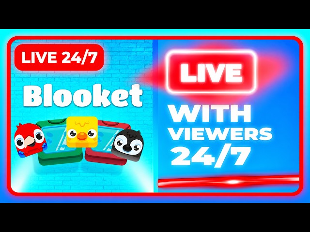 Blooket Live Stream 24/7 | Viewers Can Join | Compete Against Others | Study Music And More!