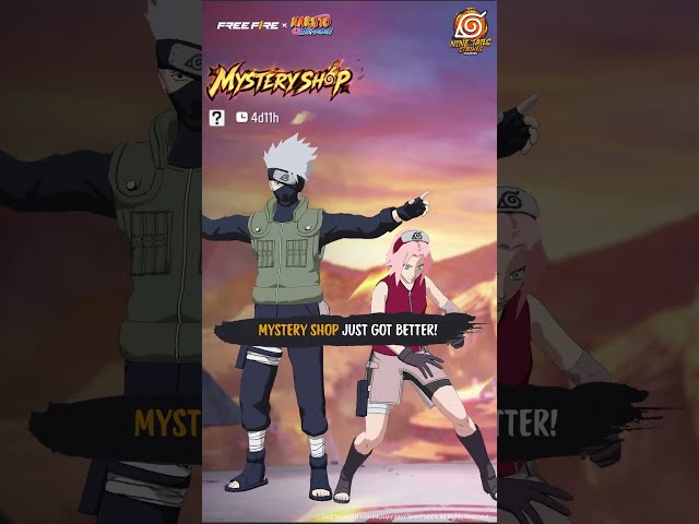 Kakashi and Sakura know the trick. 👀 Free Fire Official