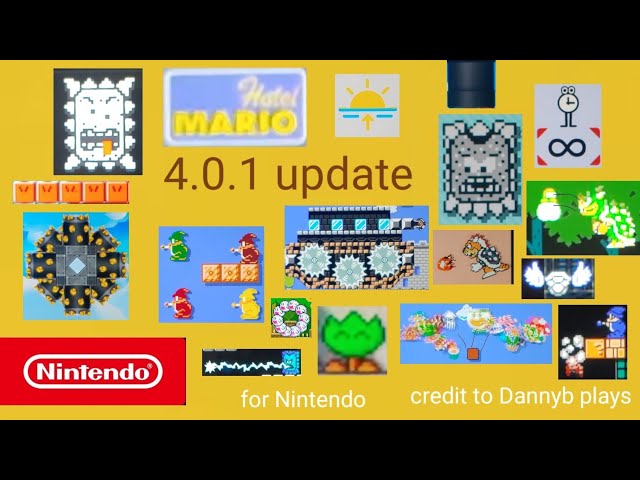 Super Mario Maker 2 4.0.1 update trailer for @NintendoAmerica