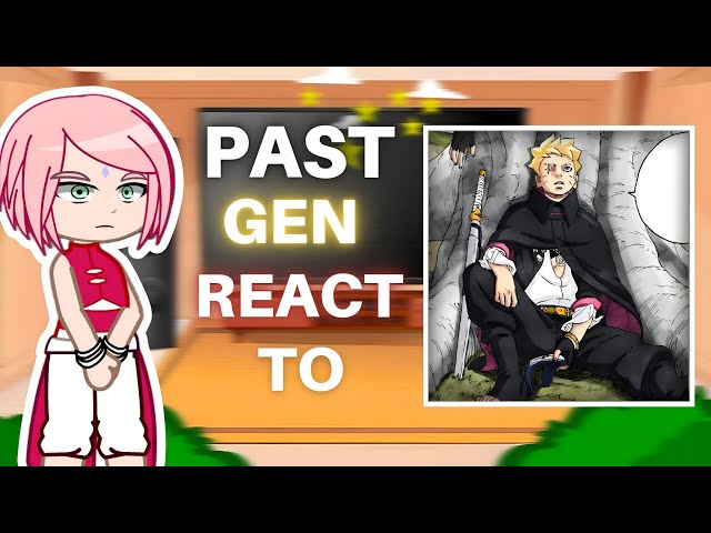Past Generation React To Two Blue Vortex || (All Parts) || React To Boruto