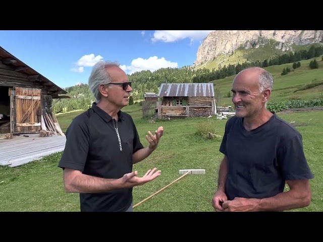La scelta di Ulrich, vivere in modo naturale sulle Dolomiti