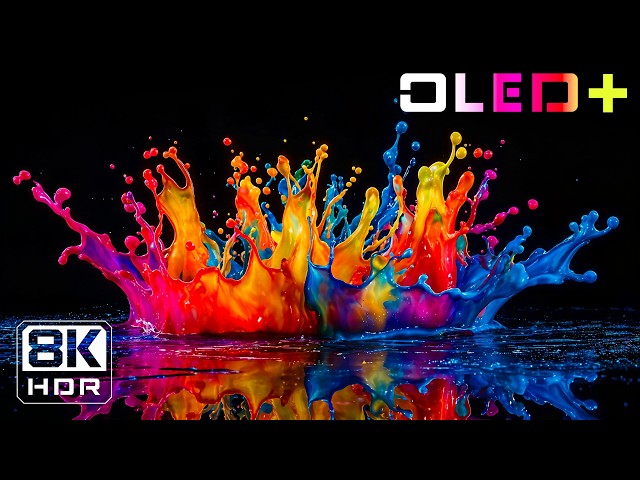 Incredible Paint Liquid in HDR | 16K HDR 60FPS Dolby Vision | 4K/8K Ultra HD TV