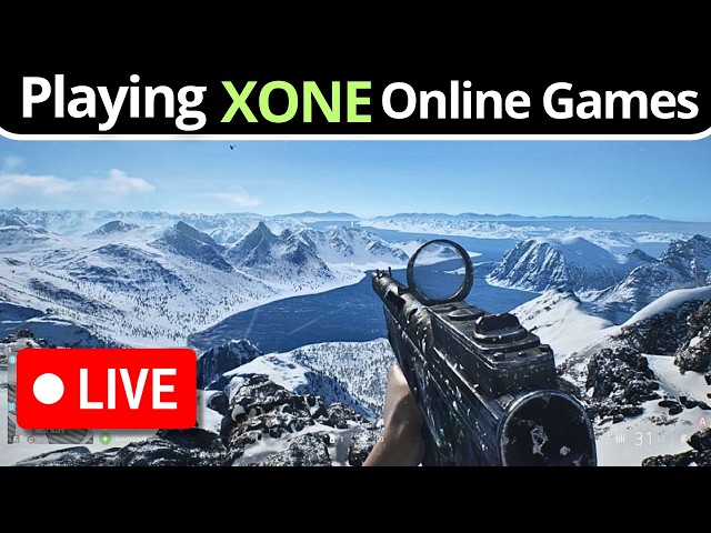Playing Xbox One Online Games With Viewers LIVE
