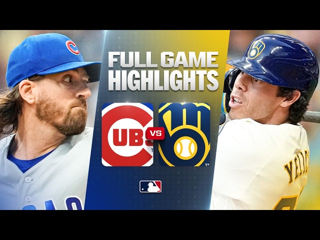 CUBS vs. BREWERS: Official Full Game Highlights (September 9) | 2026 MLB Season