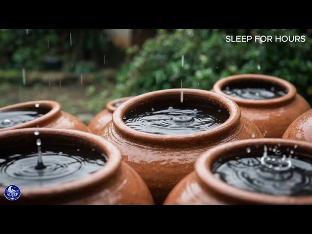 Rain Sounds in Drums | Rain and Gentle Thunderstorm for Relaxation, Meditation and Deep Rest