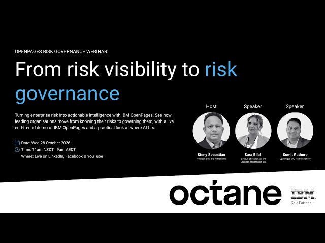 OpenPages Risk Governance Webinar