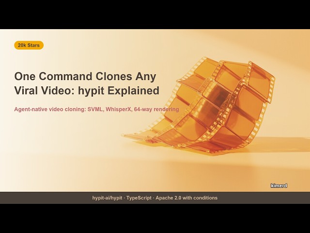 Not Just the Script: hypit Copies the Whole Video Workflow