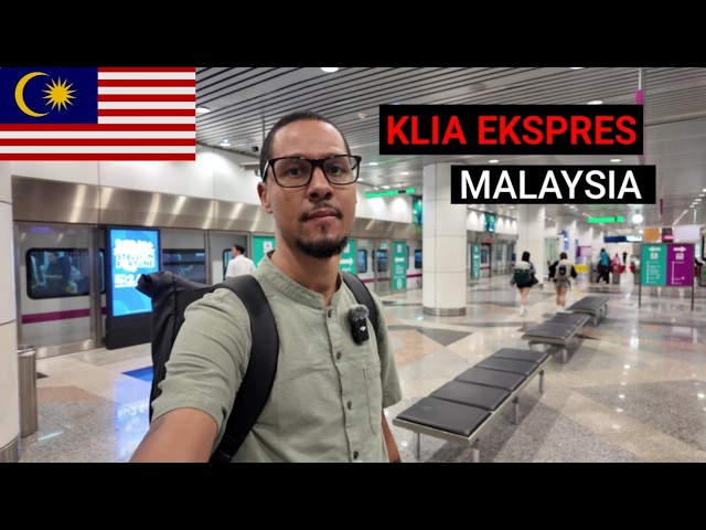 $14 Train From Kuala Lumpur Airport to KL Sentral - Kuala Lumpur, Malaysia 🇲🇾