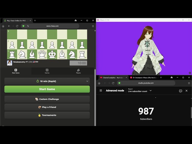 VTuber Plays Chess (Again)