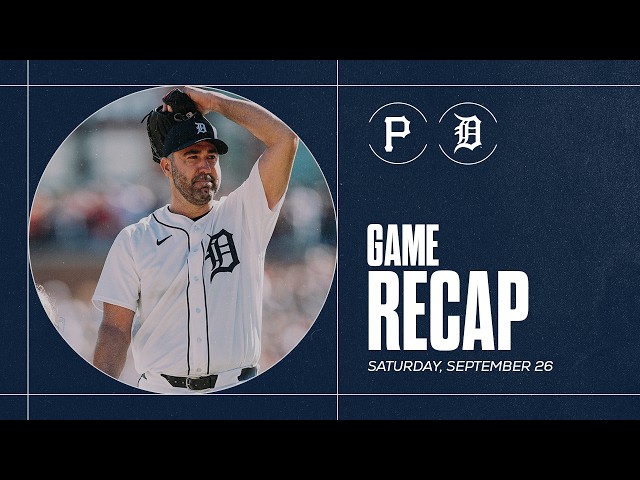 Pirates vs. Tigers Game Highlights (9/26/26) | MLB Highlights