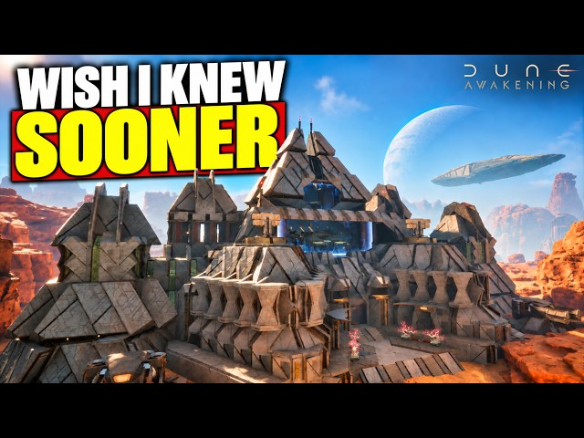 Dune Awakening: 10 Building Tips I Wish You Knew Sooner