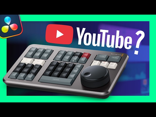 Edit YouTube Videos FASTER with the DaVinci Resolve Speed Editor!