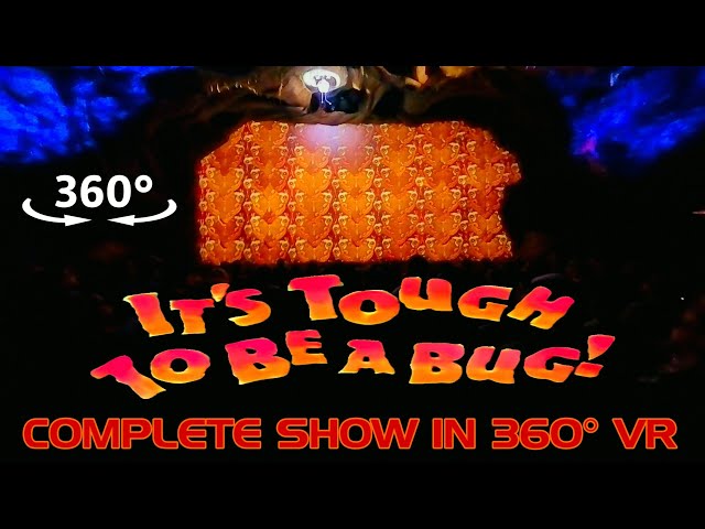 [360° VR] It's Tough to be a Bug! *CLOSING WEEK* | Full Show in 360° VR | Extinct Disney Attraction