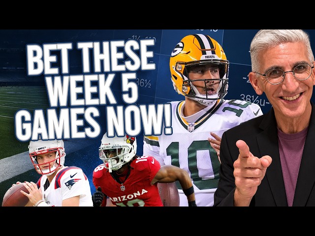 NFL Week 5 Opening Lines: BET These Numbers Before They Move | Teddy Covers' Opening Line Report