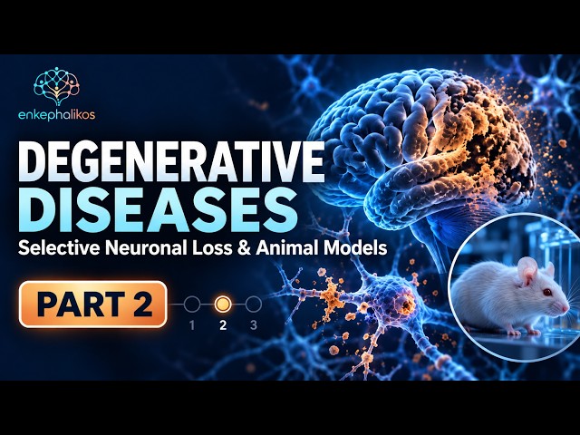 #46 Degenerative Diseases | PART 2 - Selective Neuronal Loss & Animal Models