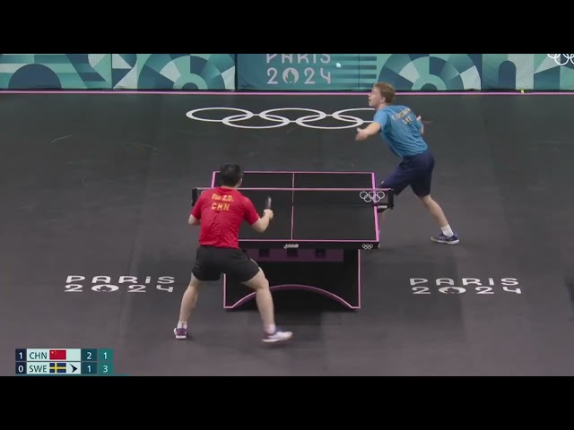 Fan Zhendong vs Truls Moregard Paris 2024