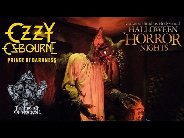 Ozzy Osbourne: Prince of Darkness | Universal Studios Hollywood Halloween Horror Nights 2026