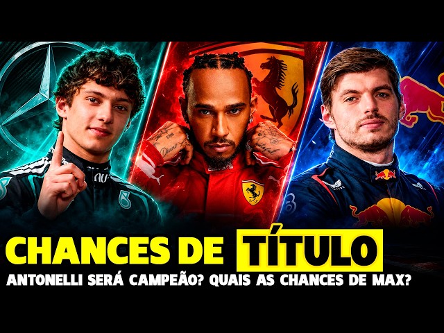 ANTONELLI IS THE FAVORITE, BUT... SEE THE TITLE MATH WITH HAMILTON, RUSSELL, AND VERSTAPPEN | FOR...