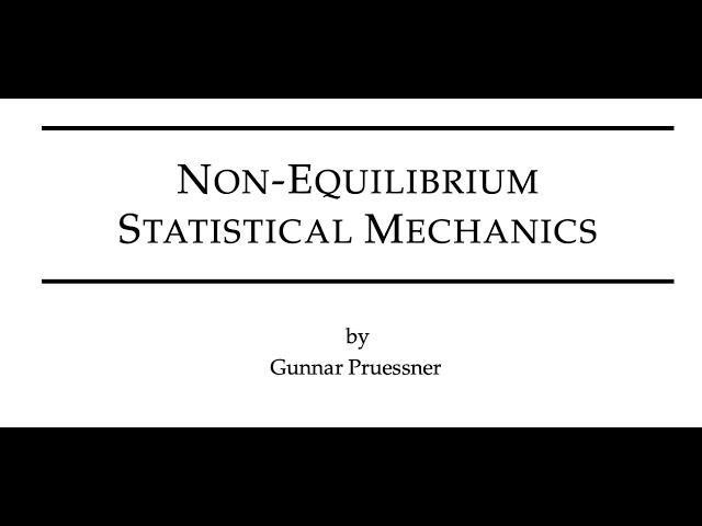 rawdogging an entire physics subject in one sitting - Nonequilibrium Statistical Mechanics