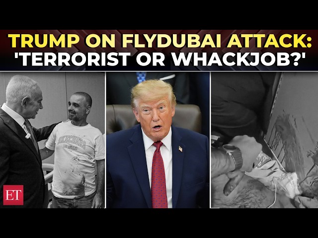 'Israeli plumber who never flew, saved…': Trump’s dramatic account of how Flydubai flight was landed