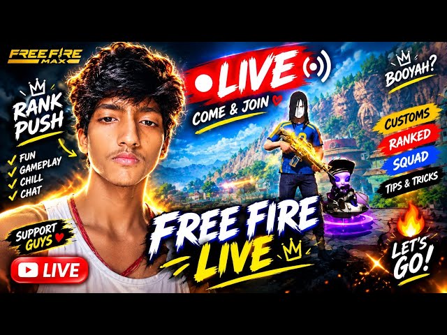 Free Fire Game Live Stream Uid 7369370840 Br Rank Push 🤔