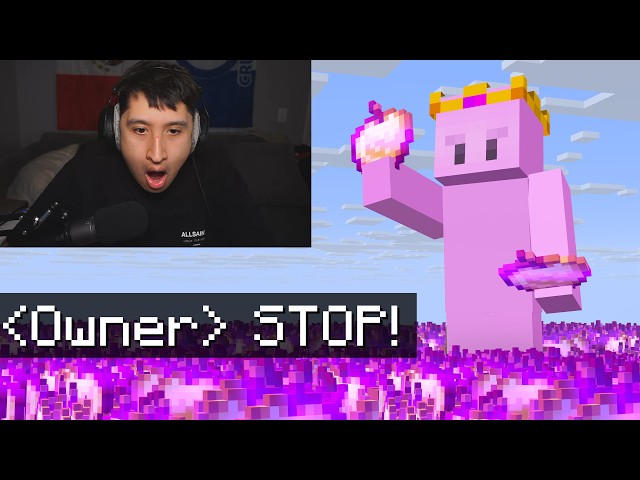 Ragebaiting the Minecraft Server Owner Until I get Banned